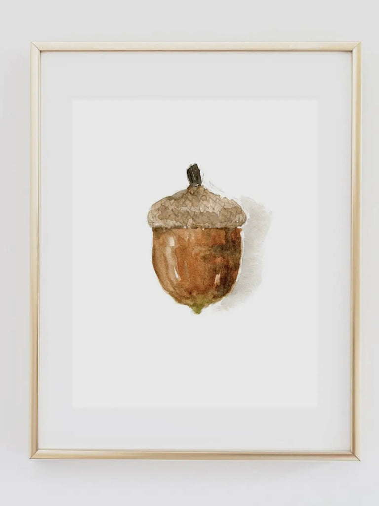 Acorn Art Print