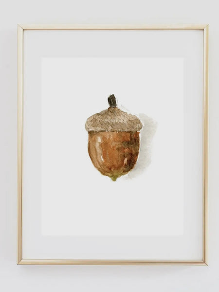 Acorn Art Print