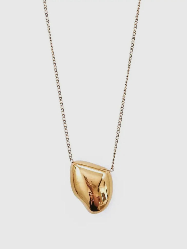 Tisha Gold Nugget Necklace