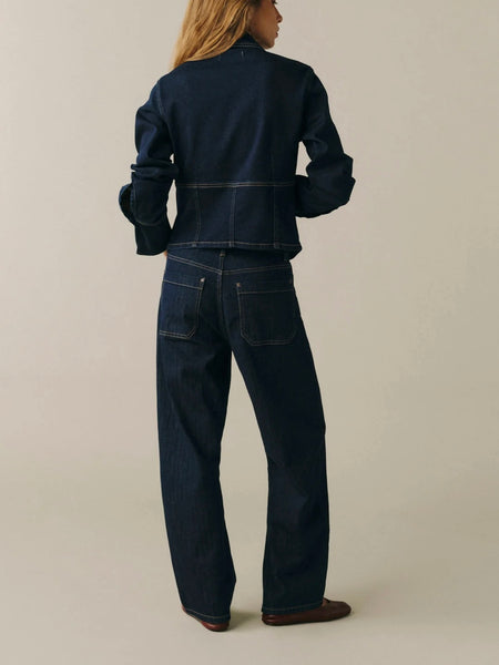 The Alpine Blouse in After Dark
