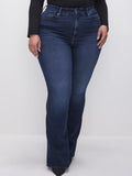Always Fits Good Classic Bootcut Jeans in Indigo446