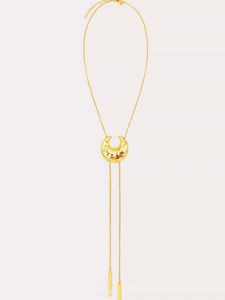 Lua Bolo Necklace in Gold