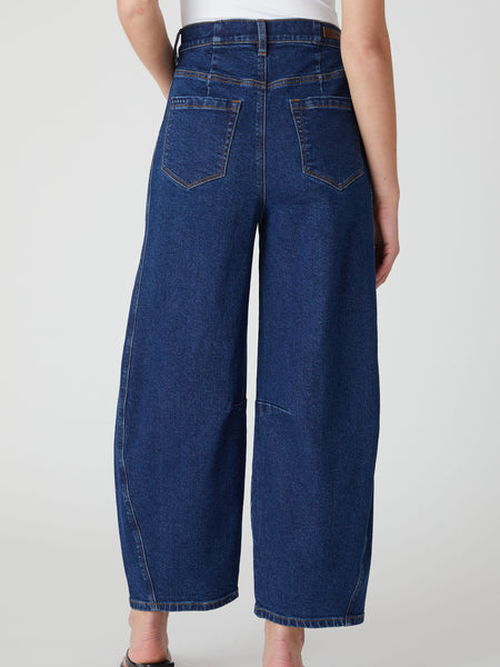 Deep Down Barrel Jean in Dark Indigo