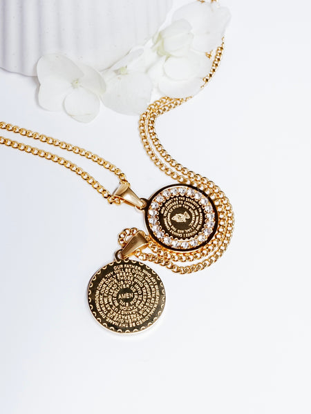 Prayer Warrior Necklace 28"