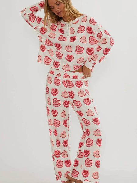 Pacific Long Sleep Set in Sweet Treat