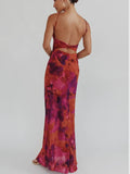 Harvest Moon Maxi Dress in Dark Rose