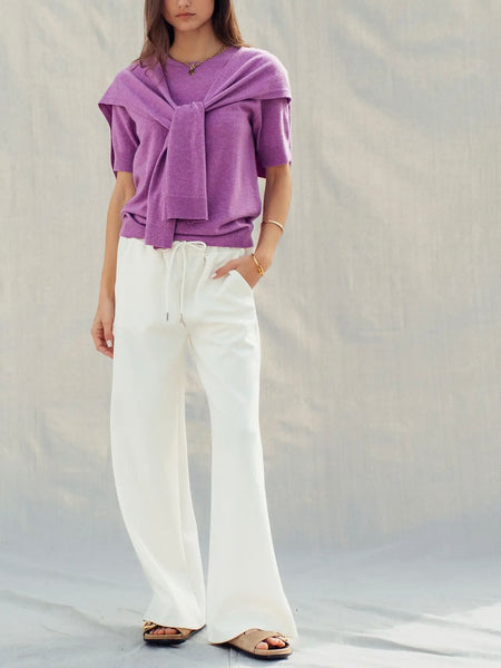 Tied Together Sweater in Lavender