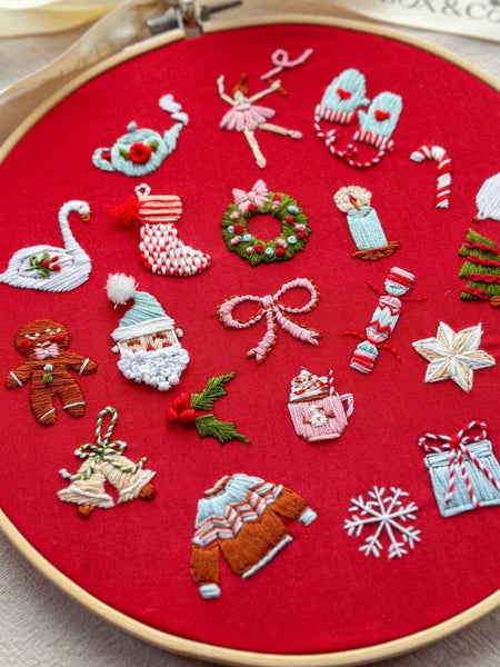 Advent Stitches Embroidery Kit