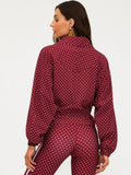 Casen Jacket in Crimson Dot