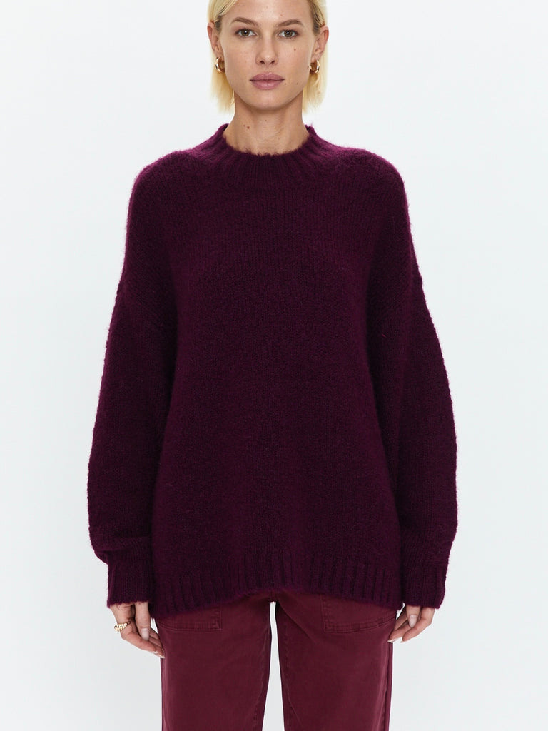 Carlen Sweater in Aubergine