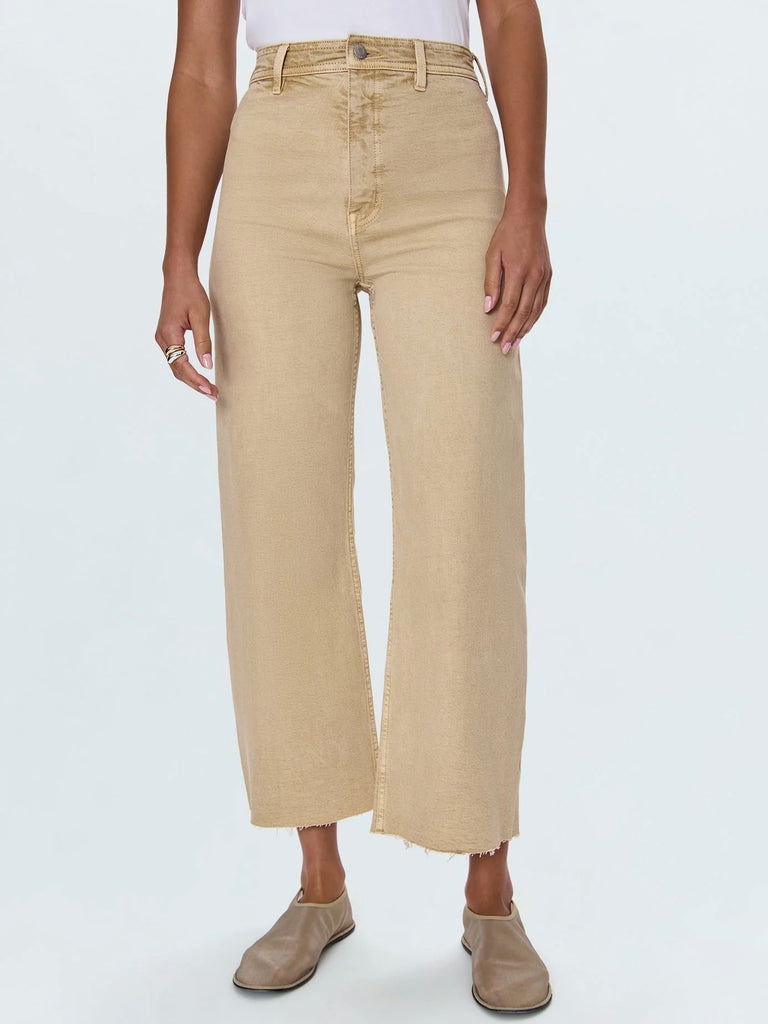 Penny Crop Jean in Sand Dollar