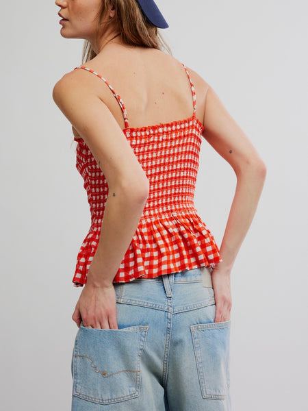 Sundance Tank in Red Combo