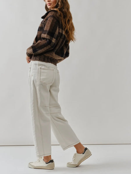 Cabin Hour Cardigan in Brown