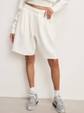 Air Soft Scuba Shorts in Cloud White