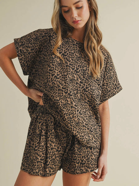 Hear Me Roar Set in Brown Leopard