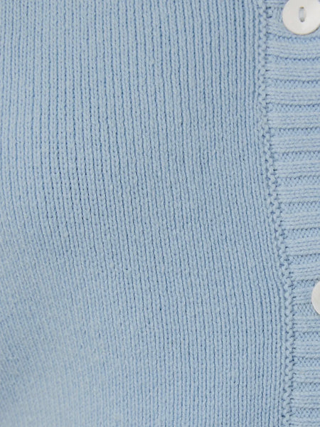 Baby Blues Knit Vest in Blue