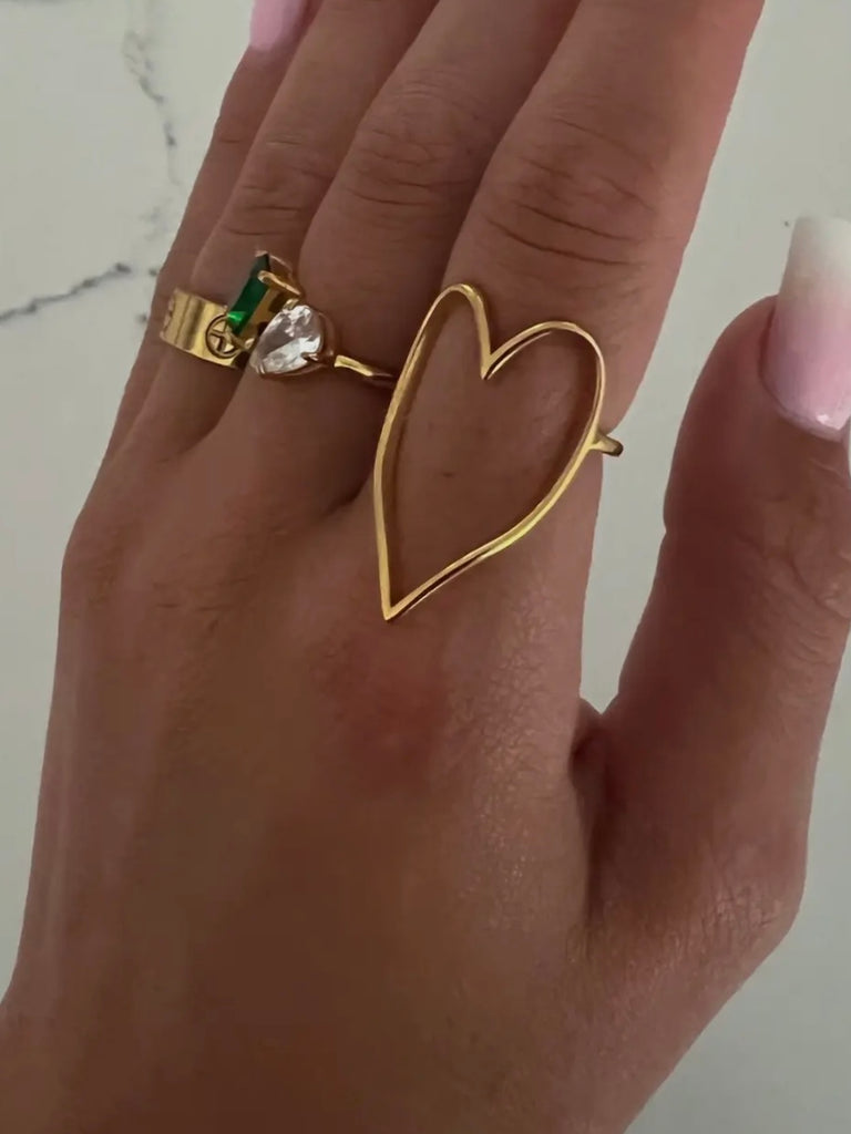 Open Heart Ring