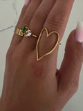 Open Heart Ring