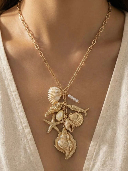 Coastal Cluster Necklace