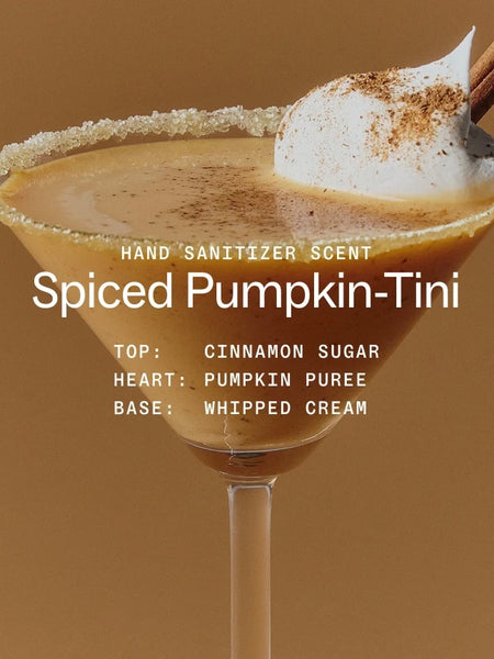 Spiced Pumpkin-Tini Hand Sanitizer