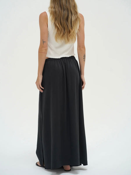 Dania Skirt in Pirate Black