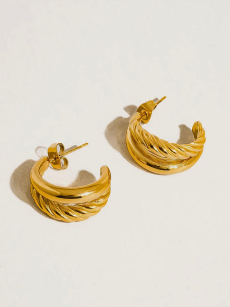 Ghislaine Braided Hoop