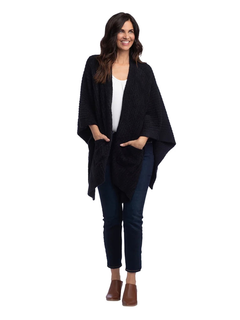Solid Rib Marshmallow Shawl 38