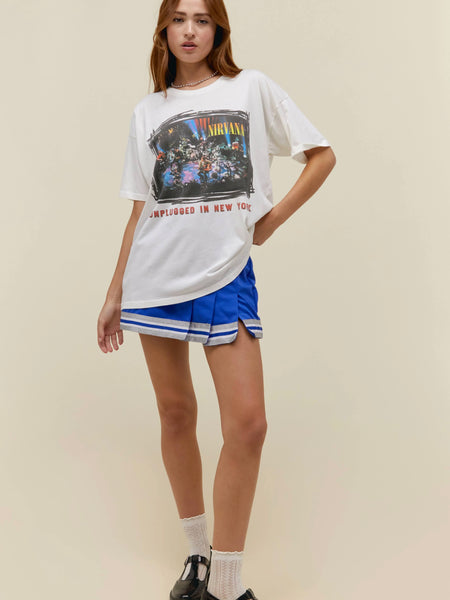 Neil Young On The Beach Tour Tee in Stone Vintage