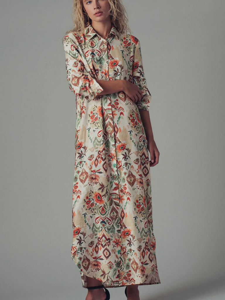 Printed & Proper Dress in Multi