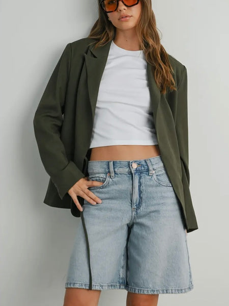 Boss Blazer in Olive