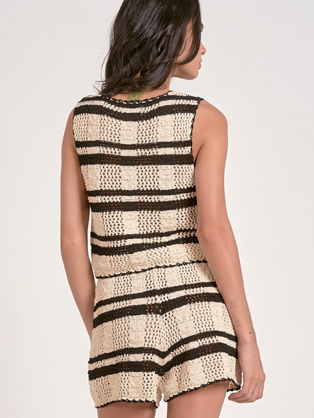 Summer Is Calling Crochet Top in Natural