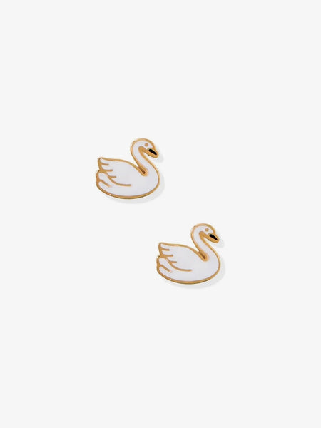 Swan Screwnback Studs