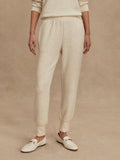 The Slim Cuff Pant 25 in Ivory Marl Fleck
