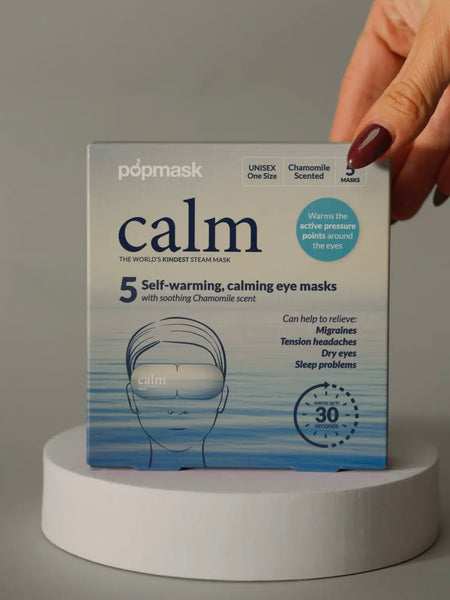 Calm Self-Warming Chamomile Sleep Masks 5pk