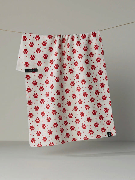 Dachshund Dash Luxe Kitchen Towel