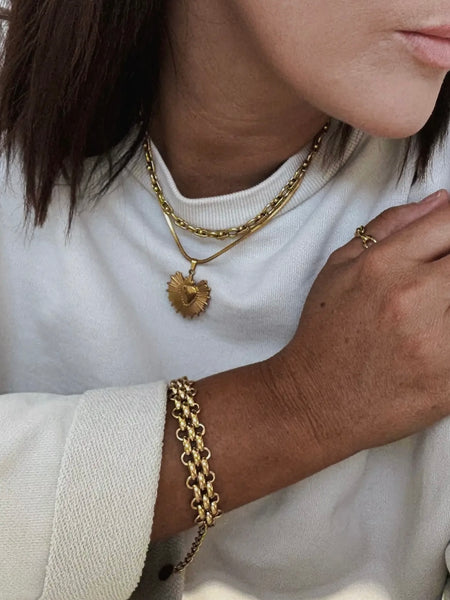 Bali Chunky Chain Bracelet