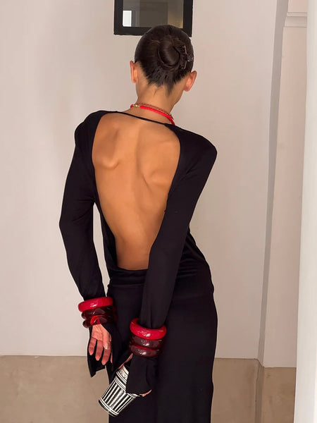 The Formentera Bangle Set in Red