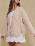 Latte Loving Cardi in Taupe