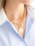 Peruvian Coin Toggle Necklace