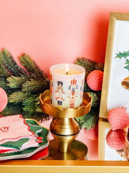 Sweet Grace Holiday Nutcracker Candle