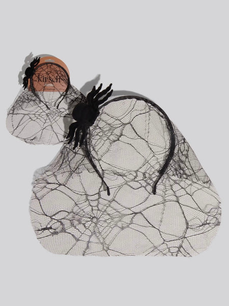 Veil Headband in Spiderweb