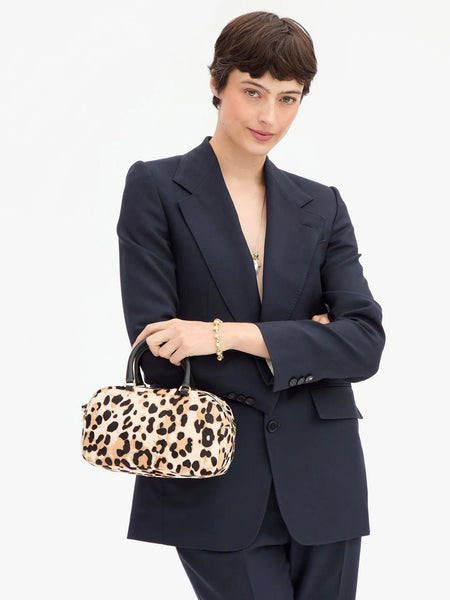 Petite Claudine in Snow Leopard Hair-On