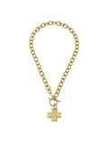Cross Toggle Necklace