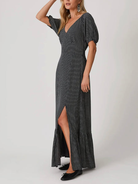 Dottie Maxi Dress in Navy