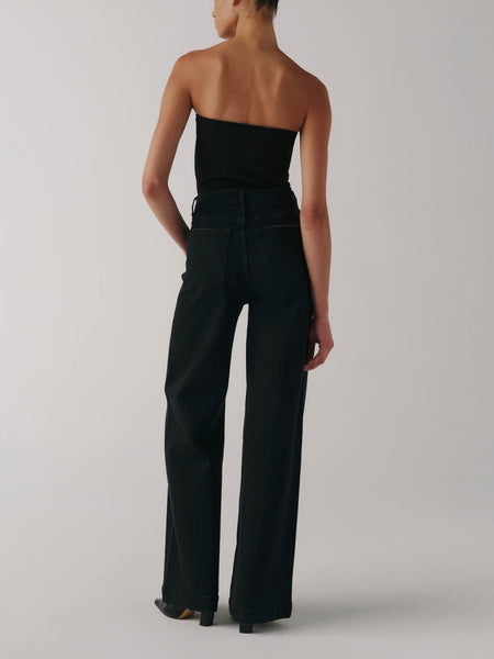 NCE Wide Leg Jean in Inkwell