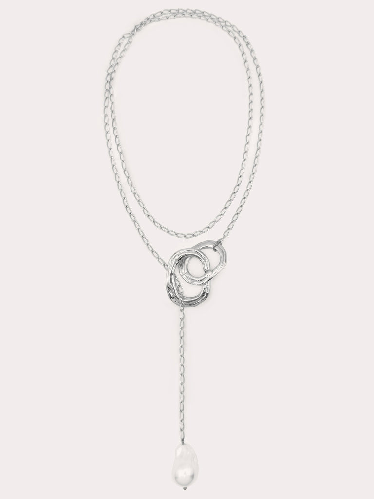 Veda Necklace in Silver