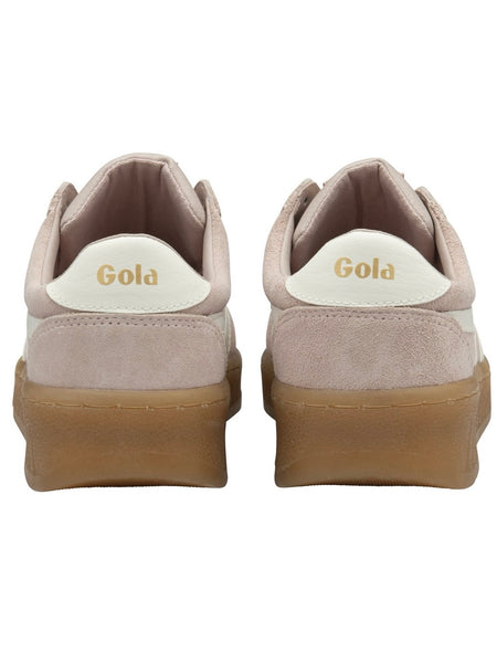 Grandslam Suede Sneakers in Rose & Off White