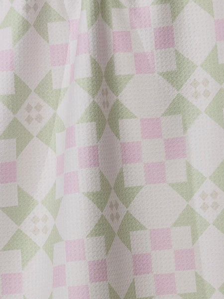 Garden Quilt Tea Towel