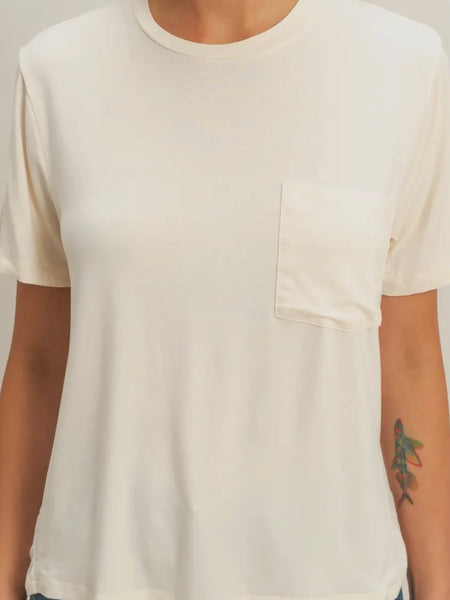 New To The Crew Tee in Cream