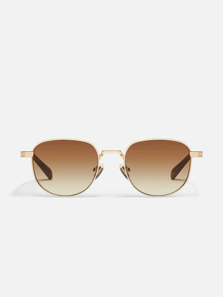 Born Ready Sunnies in Gold & Sepia